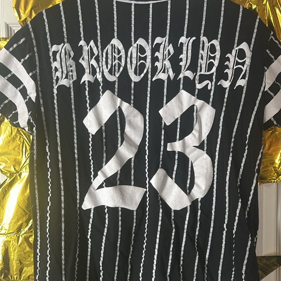 Stripped Cotten jersey with black and white - Picture 3 of 5